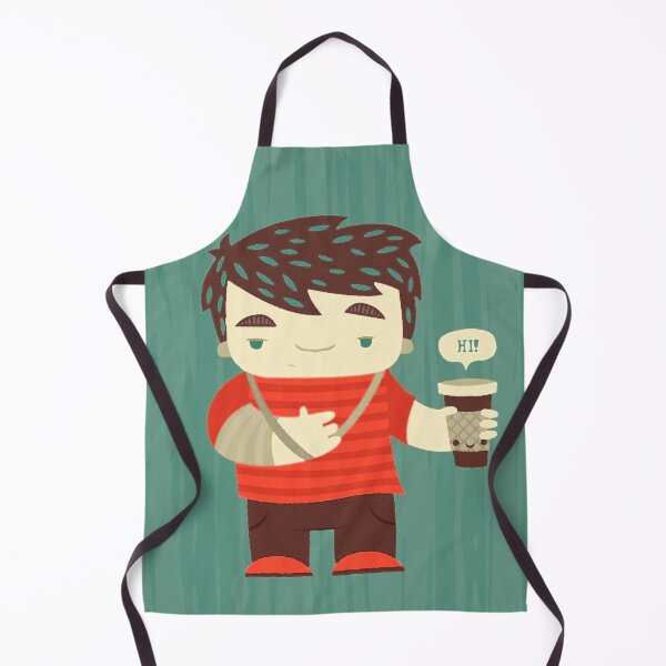 Item preview, sick boy with a cup of coffee designed and sold by si3iy.