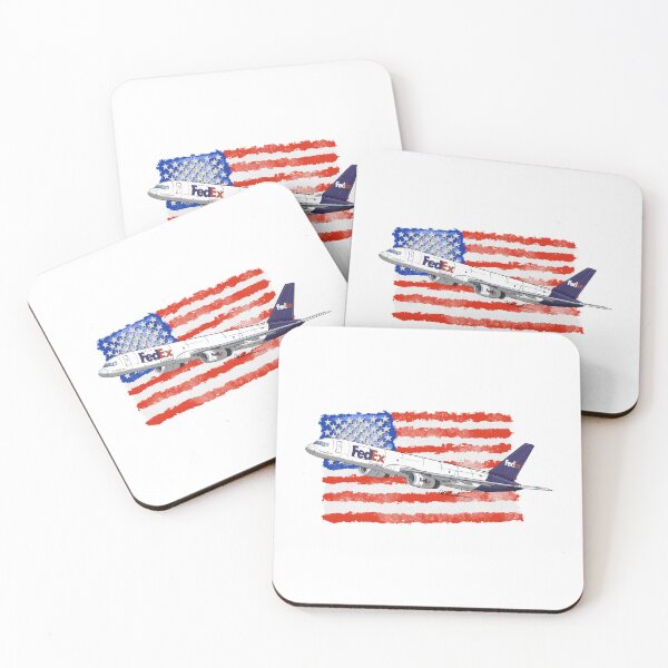 Item preview, American Flag Fed Ex Shipping Boeing 767 designed and sold by Michael Garber.