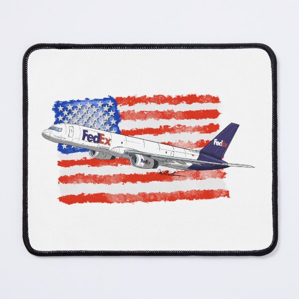 Item preview, American Flag Fed Ex Shipping Boeing 767 designed and sold by Michael Garber.