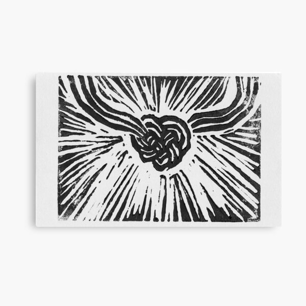 Tied with Love Canvas Print