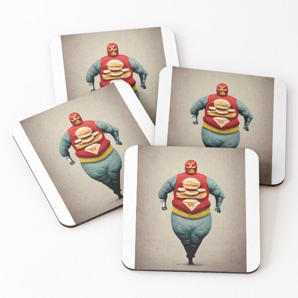 Item preview, Mister Burger - Superhero designed and sold by A-Skyman.