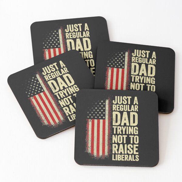Item preview, Mens Just A Regular Dad Trying Not To Raise Liberals Father's Day designed and sold by KimberlyOppen.