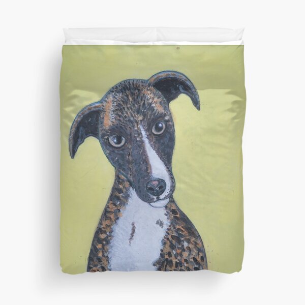 redbubble duvet covers lurchers greyhounds