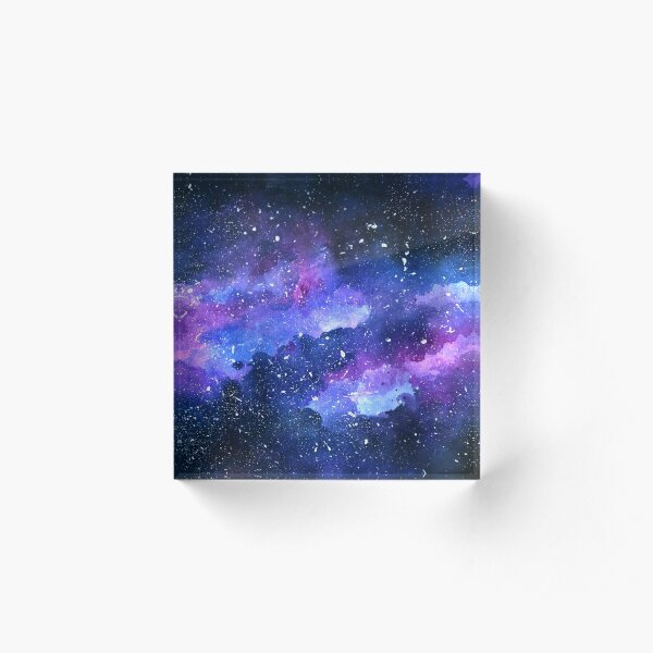 Galaxy Acrylic Block