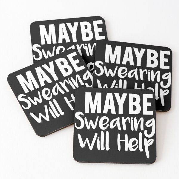 Item preview, Maybe Swearing Will Help designed and sold by Tema EL.
