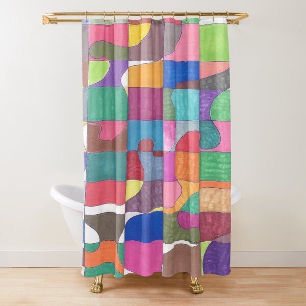 JigSaw Shower Curtain