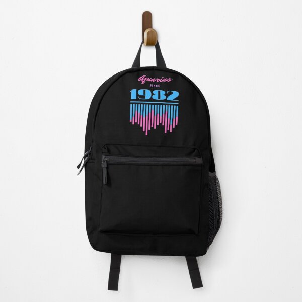 Item preview, Aquarius since 1982 retro style Pink and Blue designed and sold by TreetopStudios.