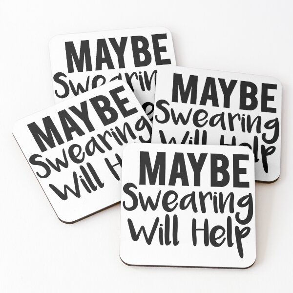 Item preview,  Maybe Swearing Will Help designed and sold by Tema EL.