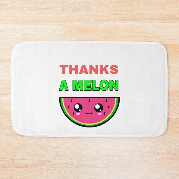 Item preview, Thanks a Melon,watermelon lover, funny watermelon  designed and sold by sparkzeno.