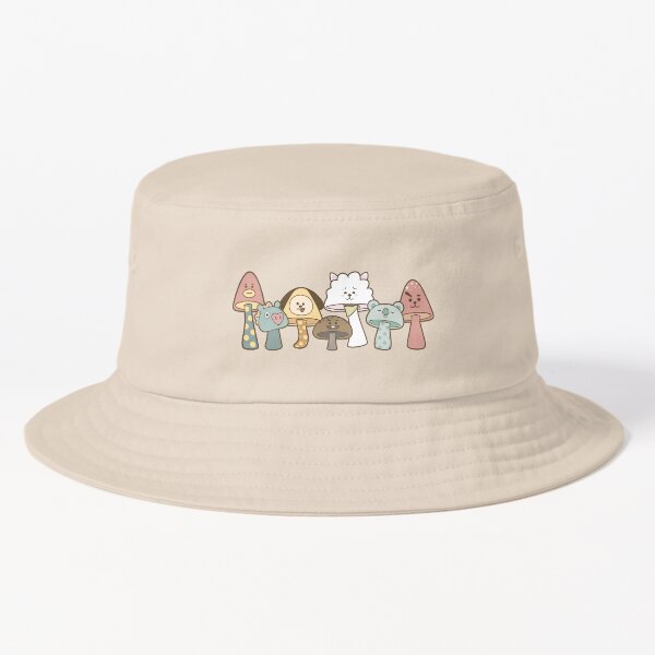 BT21 Mushrooms Bucket Hat