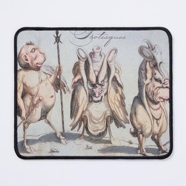 Item preview, Grotesques fantasy drawing 17th century, unusual, odd, strange creatures designed and sold by darcijj.