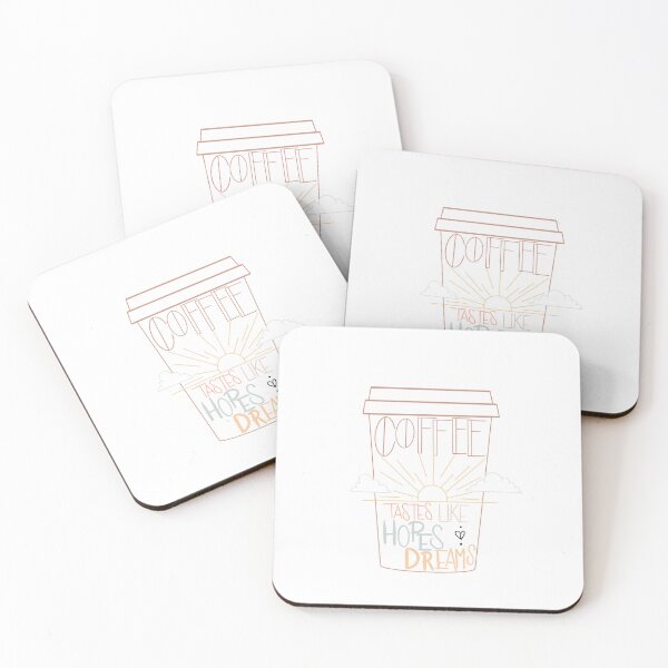Item preview, Coffee Tastes Like Hopes & Dreams designed and sold by Stickalicous.