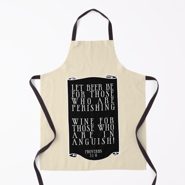 Item preview, Beer and Wine Funny Bible Quote designed and sold by Jon J.S.H.