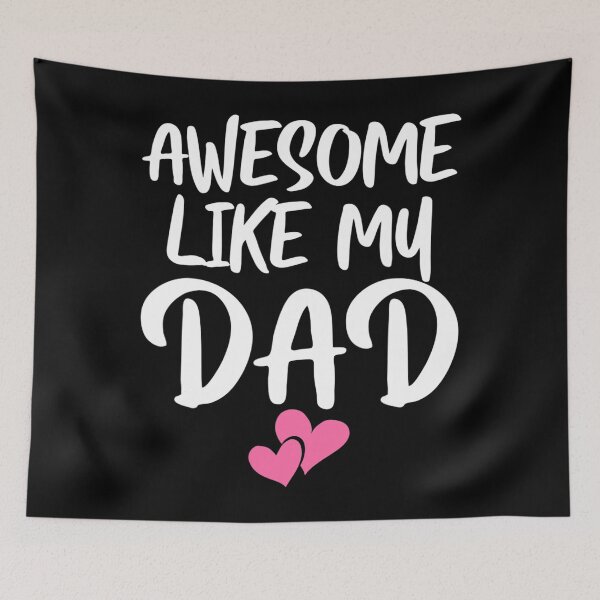 Item preview, Awesome Like My Dad Tee For Son & Daughter - Family Matching designed and sold by murkybustle9.
