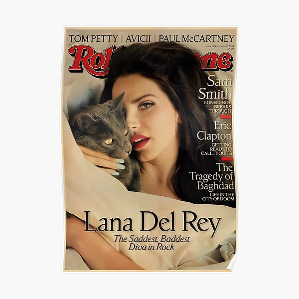 Lana und Katze Poster