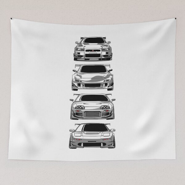 Item preview, Japan Finest Super Street Racing Cars Drift designed and sold by halleinstyle.