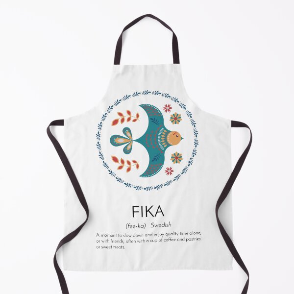 Item preview, Fika Definition, Scandi Word Definition, Scandinavian Folk Art, Swedish Word Meaning designed and sold by EnchantedWishes.