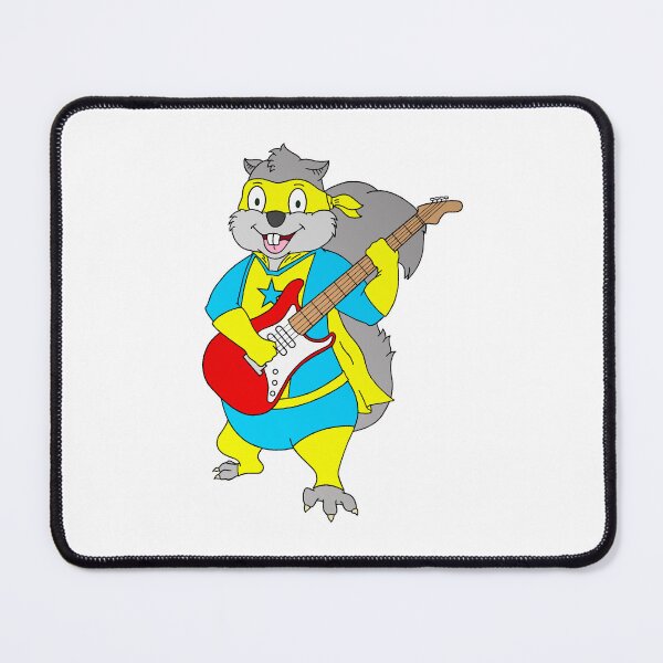 Item preview, Superhero Squirrel Guitarist designed and sold by jsj17.