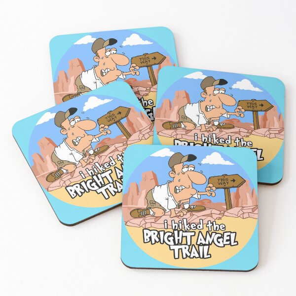 Item preview, I Hiked the Bright Angel Trail designed and sold by LegsMiserable.