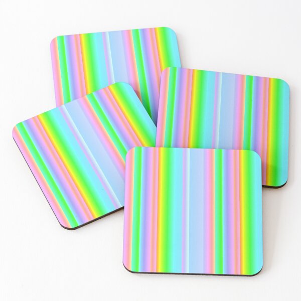 Item preview, Multicolor vibrant stripes | multicolor stripes designed and sold by lausn.