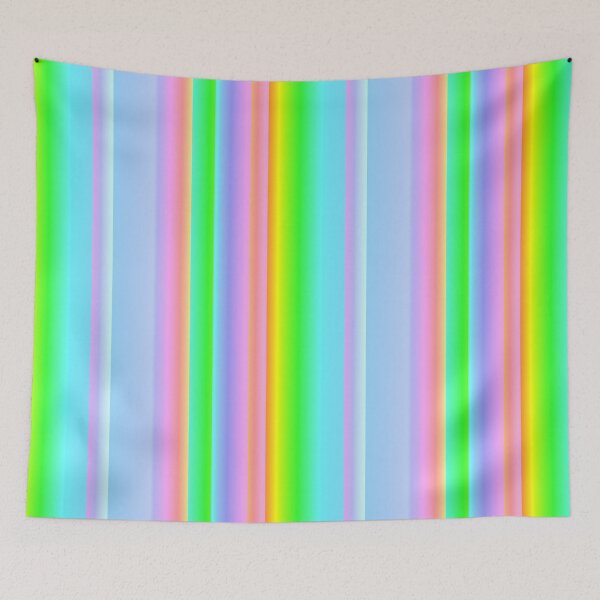 Item preview, Multicolor vibrant stripes | multicolor stripes designed and sold by lausn.