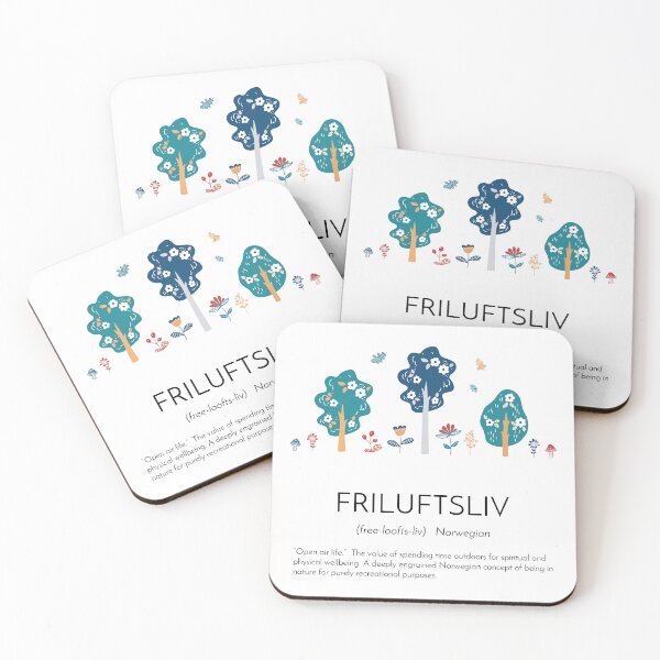 Item preview, Friluftsliv Definition, Nordic Folk Art, Norwegian Word Meaning, Scandi Word Definition designed and sold by EnchantedWishes.