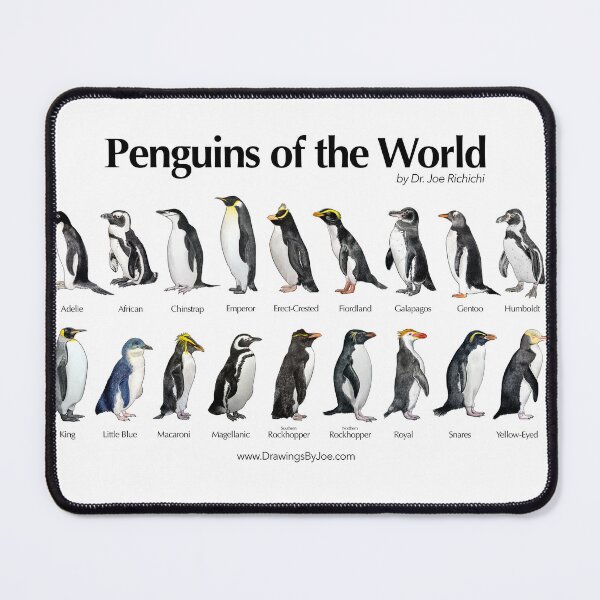 Item preview, Penguins of the World designed and sold by Joe Richichi.