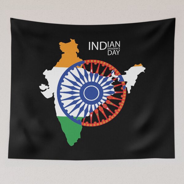Item preview, Indian Independence Day02 designed and sold by Cushy Digital.