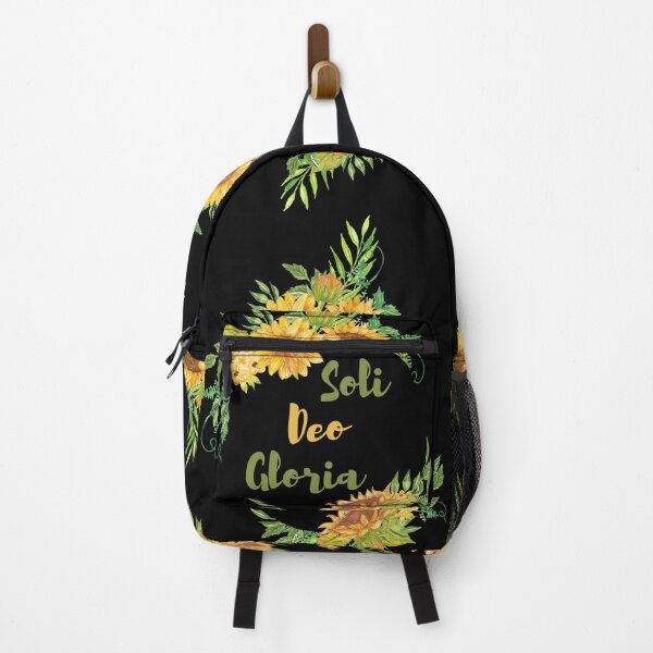 Item preview, Soli Deo Gloria Sunflower Watercolor (Black) designed and sold by NonPCTruths.