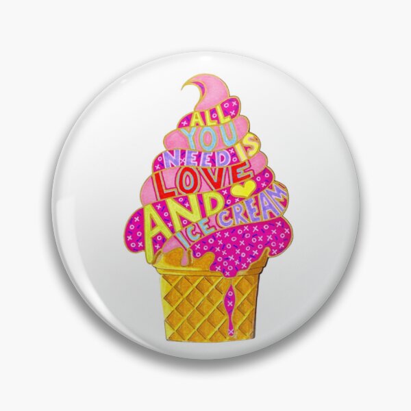 Item preview, All you need is Love and Ice Cream! designed and sold by JGGallery.