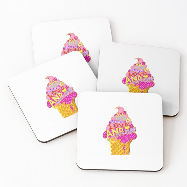 Item preview, All you need is Love and Ice Cream! designed and sold by JGGallery.
