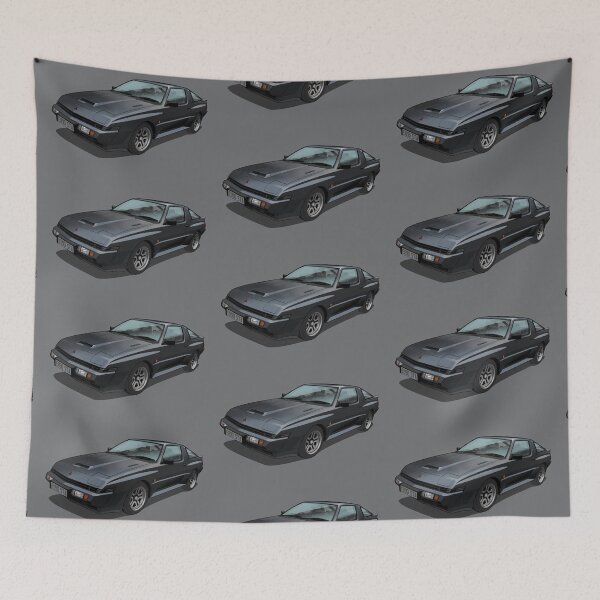 Item preview, 1989 Mitsubishi Starion EX Widebody Turbo in black designed and sold by candc-retro.
