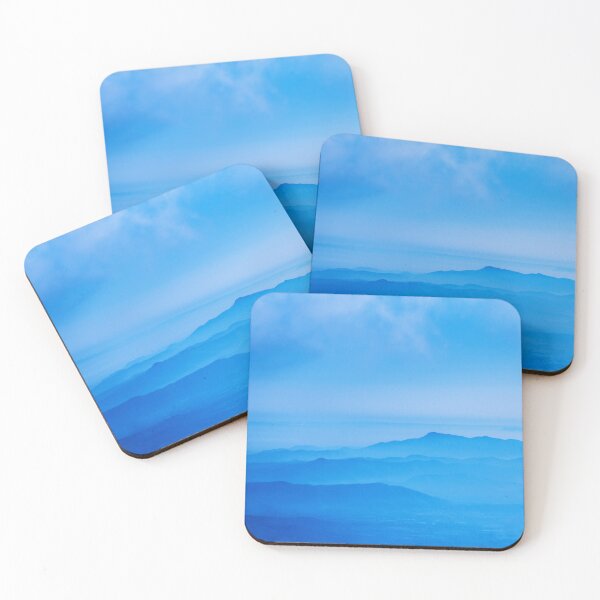 Item preview, Abstract Blue Mountains designed and sold by PotluckPrints.