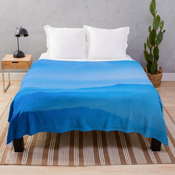 Item preview, Abstract Blue Mountains designed and sold by PotluckPrints.