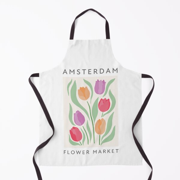 Item preview, Amsterdam Flower Market, Tulips Design, Minimalist, Modern Art, Floral designed and sold by EnchantedWishes.