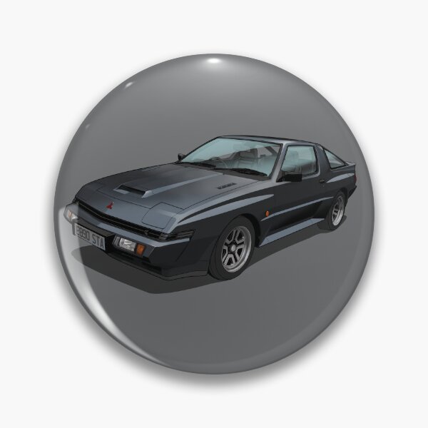 Item preview, 1989 Mitsubishi Starion EX Widebody Turbo in black designed and sold by candc-retro.
