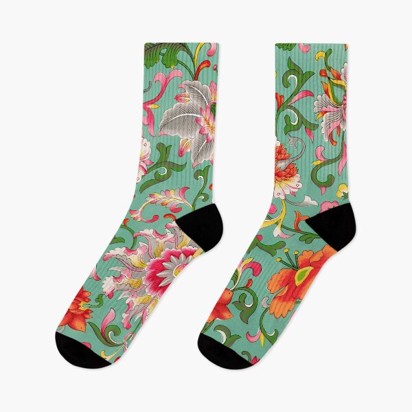 Item preview, Chinese floral motif  designed and sold by The boys.