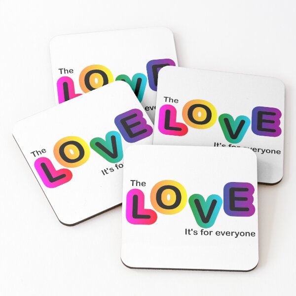 Item preview, The love is for everyone designed and sold by CuidadocnLGato.