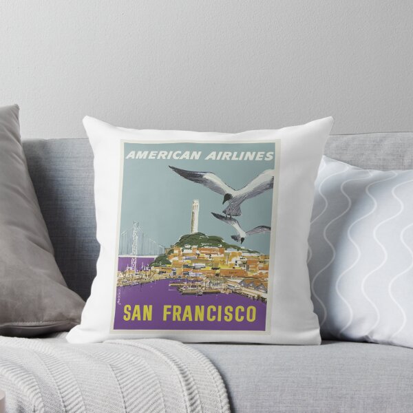 Item preview, Old Vintage San Francisco travel Poster Design designed and sold by cherrybadoom.
