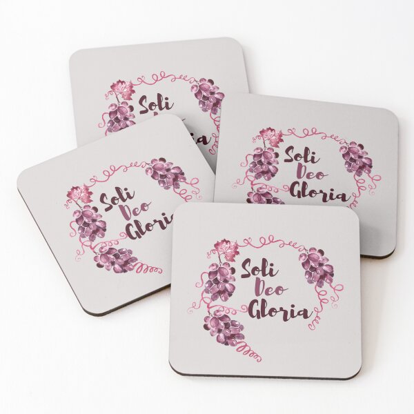 Item preview, Soli Deo Gloria Watercolor Grapes designed and sold by NonPCTruths.