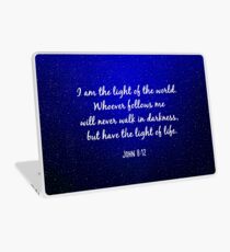Licht der Welt - Christian Quote Laptop Folie