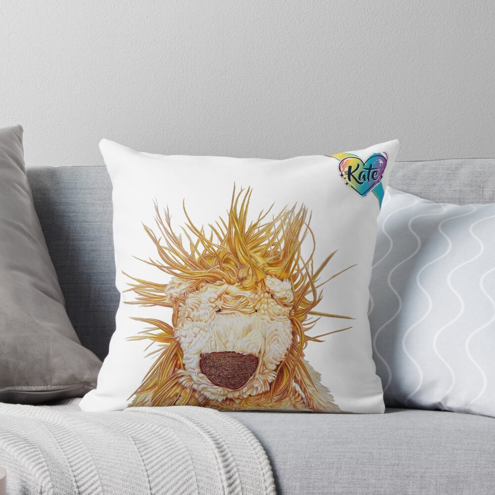 Item preview, Throw Pillow designed and sold by KateWOart.