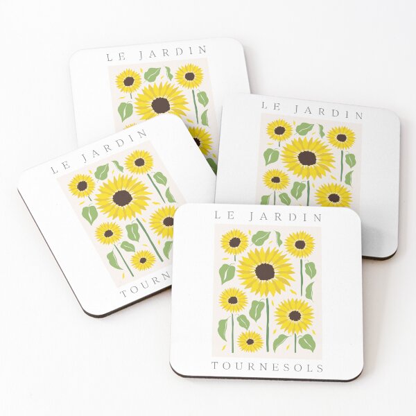 Item preview, Sunflower Garden, Le Jardin Tournesols, Sunflowers Design, Modern Art designed and sold by EnchantedWishes.