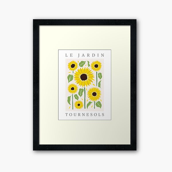 Item preview, Jardin De Tournesols, Le Jardin Tournesols, Conception De Tournesols, Art Moderne designed and sold by EnchantedWishes.