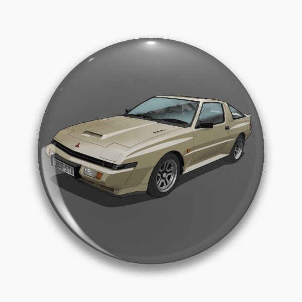 Item preview, 1989 Mitsubishi Starion EX Widebody Turbo in gold designed and sold by candc-retro.