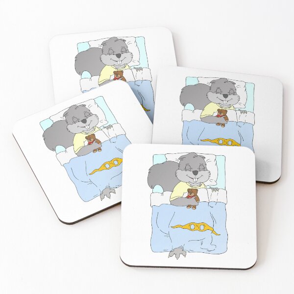 Item preview, Sleeping Superhero Squirrel designed and sold by jsj17.