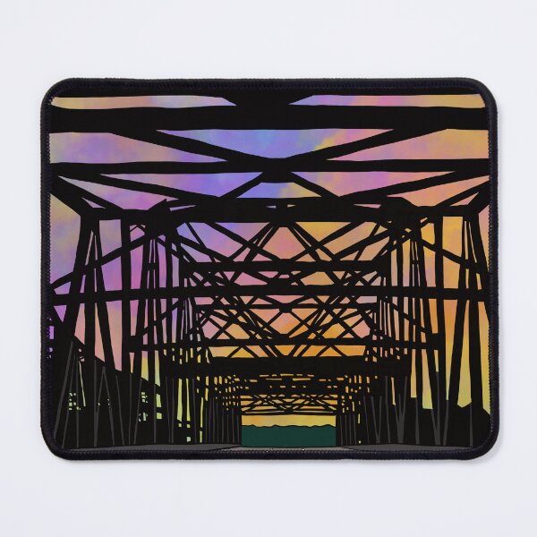 Item preview, Sunset on a bridge designed and sold by NeedlingGod.