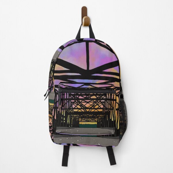 Item preview, Sunset on a bridge designed and sold by NeedlingGod.