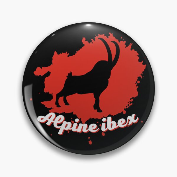 Item preview, Alpine ibex Switzerland Schweiz designed and sold by Swissstore.