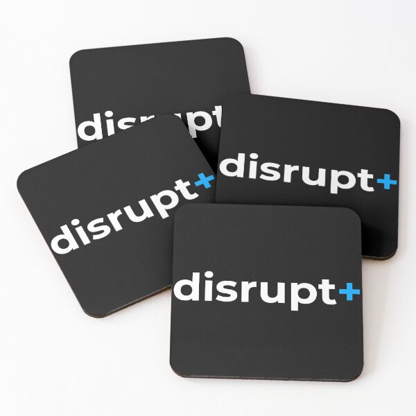 Item preview, Disrupt+ White Logo designed and sold by SovietSeal.